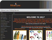 Tablet Screenshot of pelicanluretackle.com